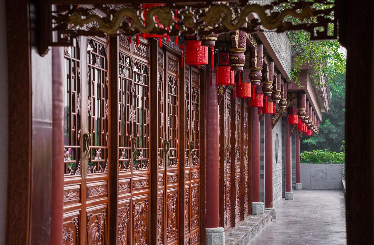 Han Dynasty Boutique Hotel Chengdú Exterior foto