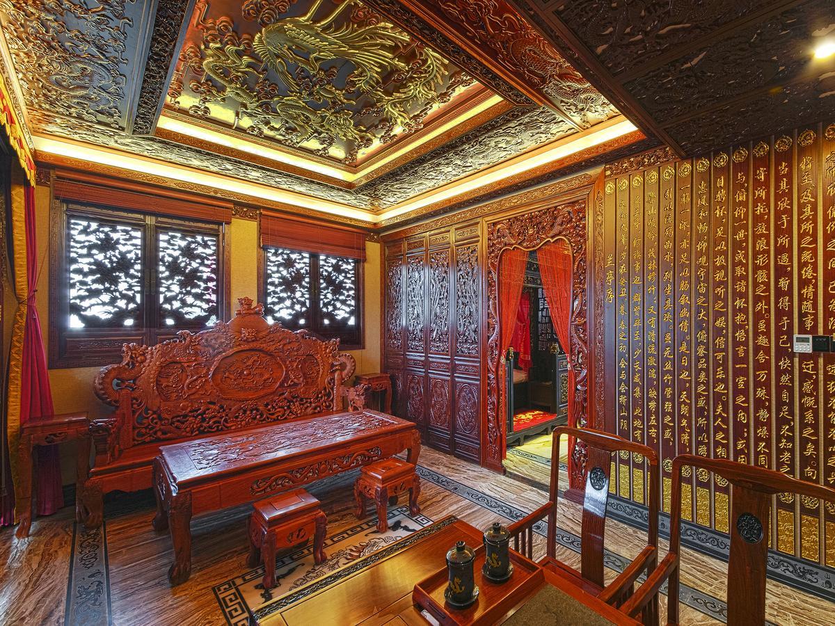 Han Dynasty Boutique Hotel Chengdú Exterior foto