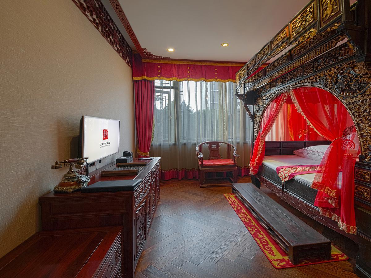 Han Dynasty Boutique Hotel Chengdú Exterior foto