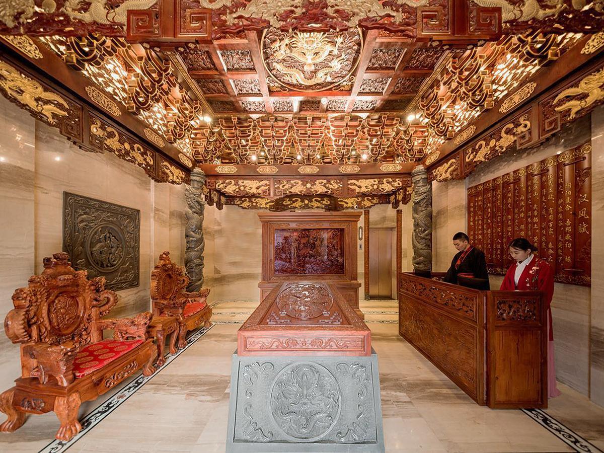 Han Dynasty Boutique Hotel Chengdú Exterior foto