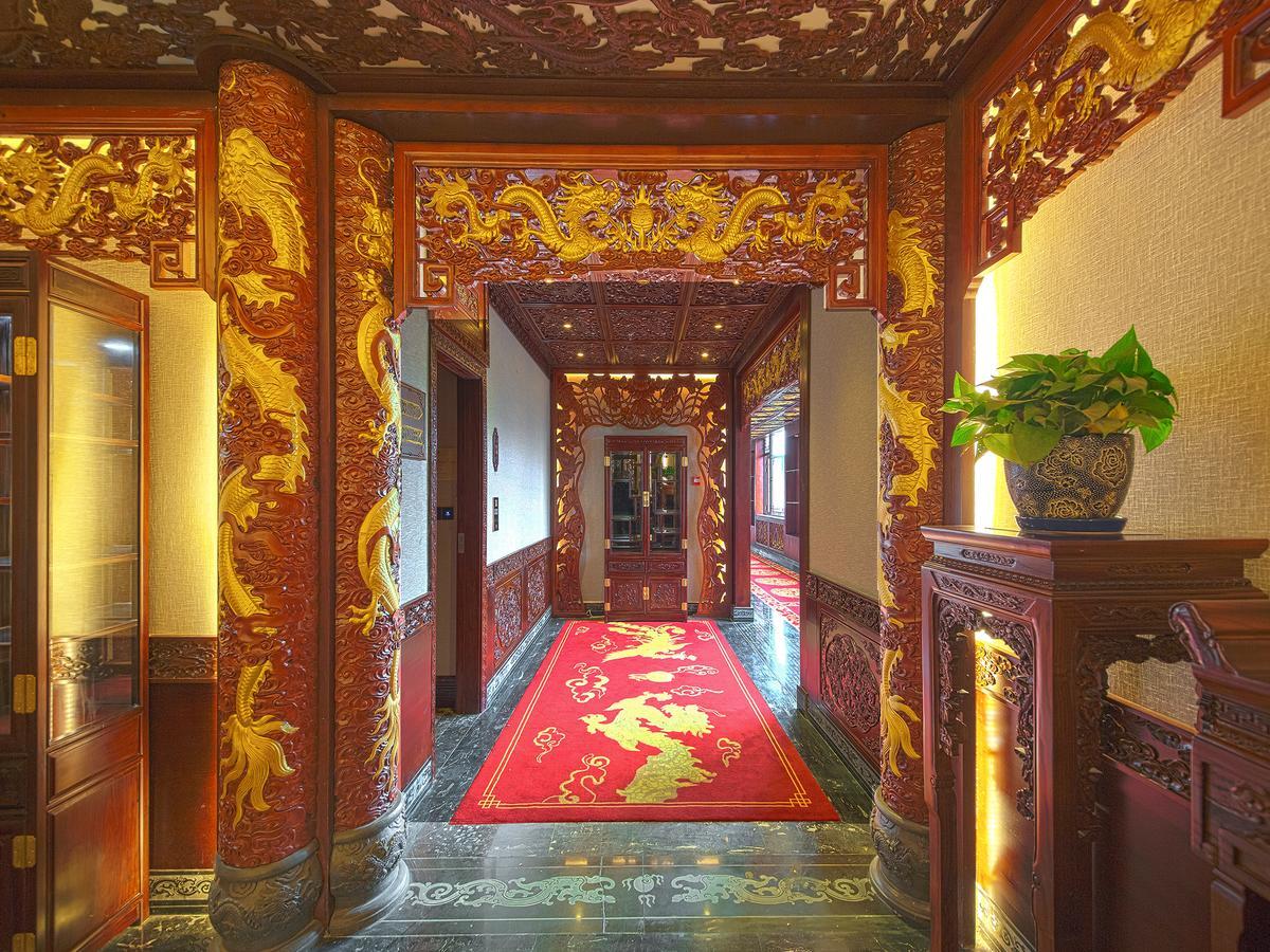 Han Dynasty Boutique Hotel Chengdú Exterior foto