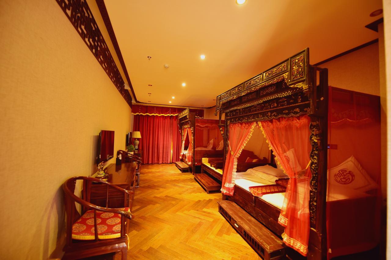 Han Dynasty Boutique Hotel Chengdú Exterior foto