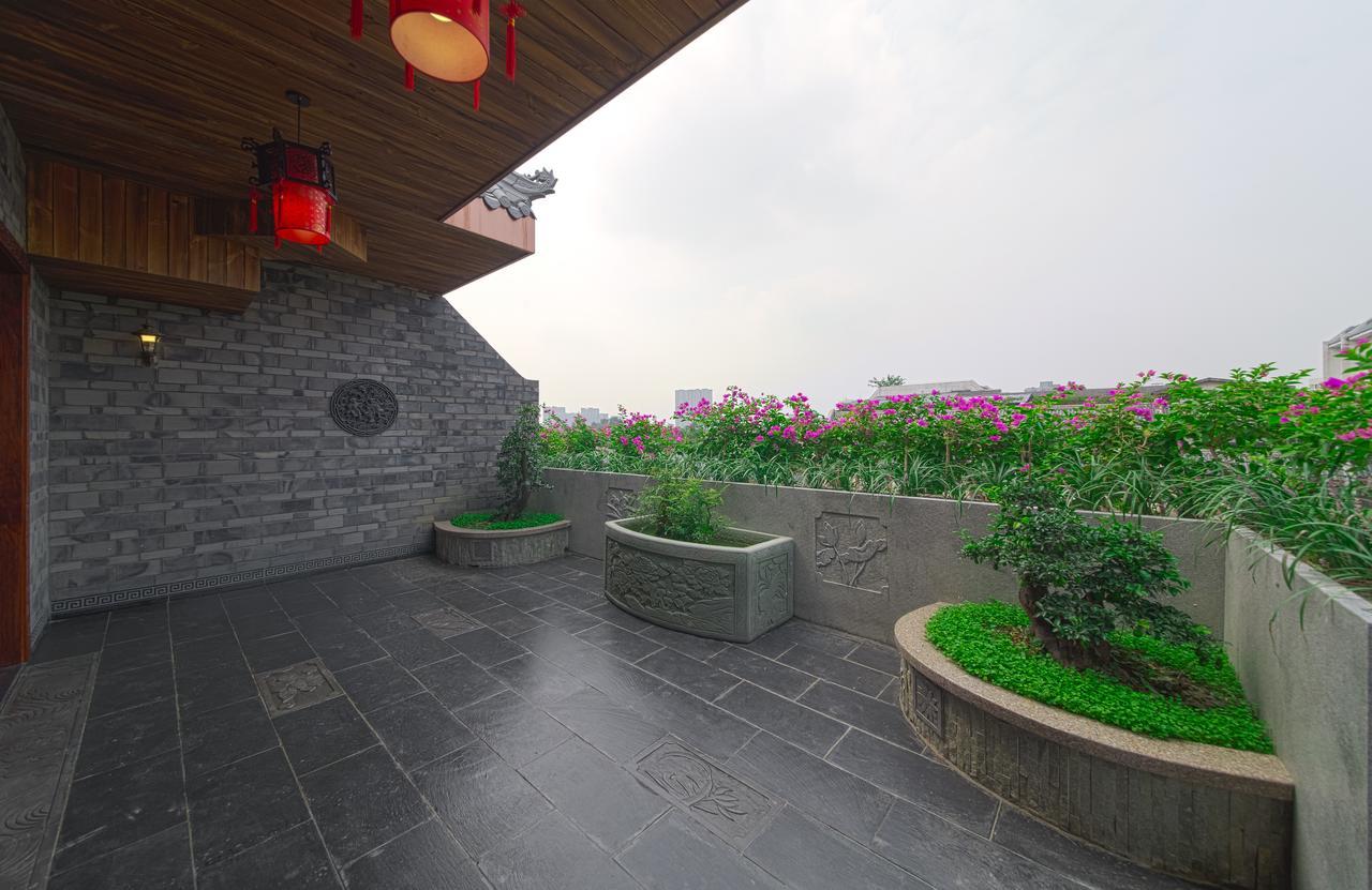 Han Dynasty Boutique Hotel Chengdú Habitación foto