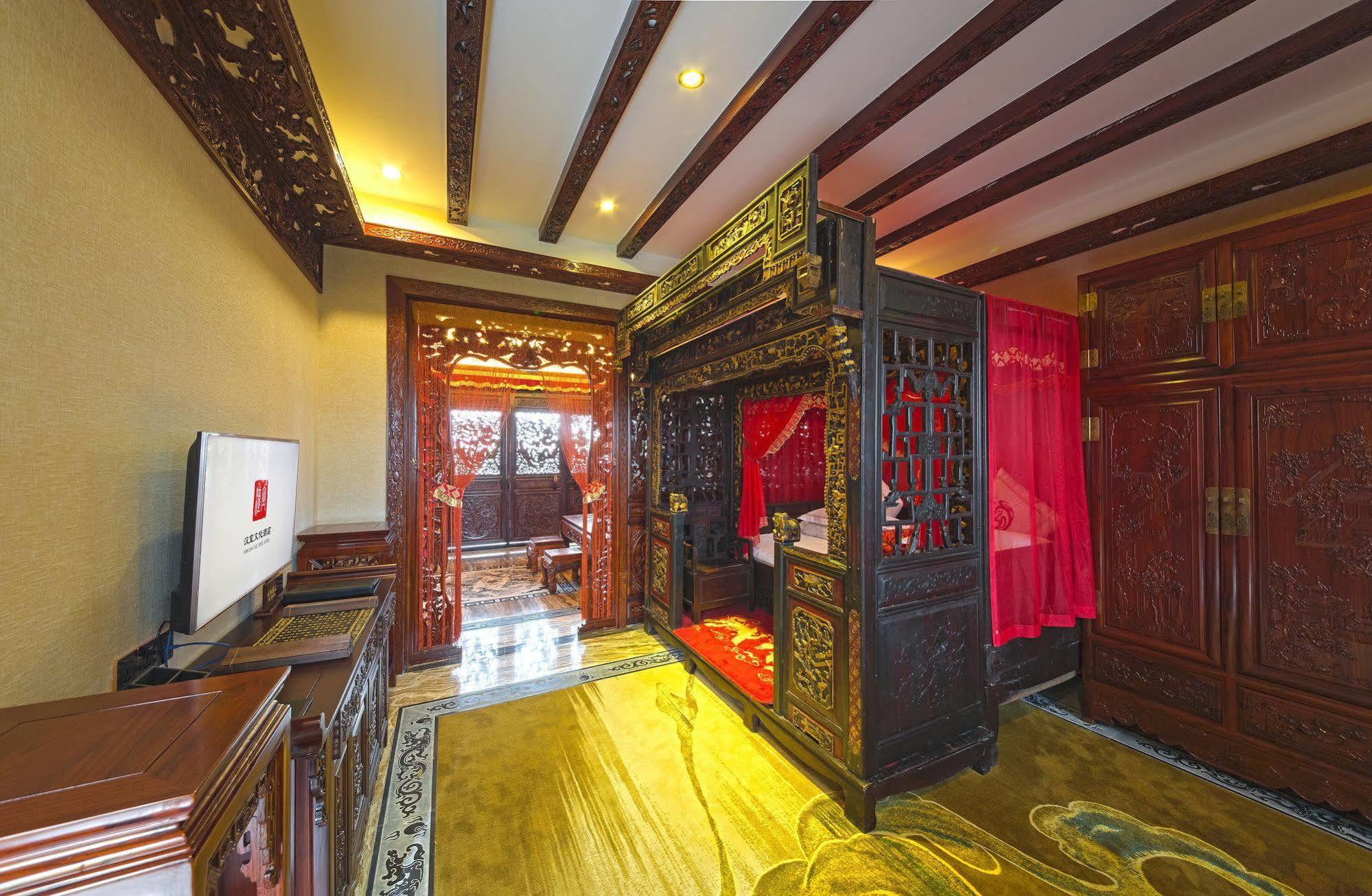 Han Dynasty Boutique Hotel Chengdú Exterior foto