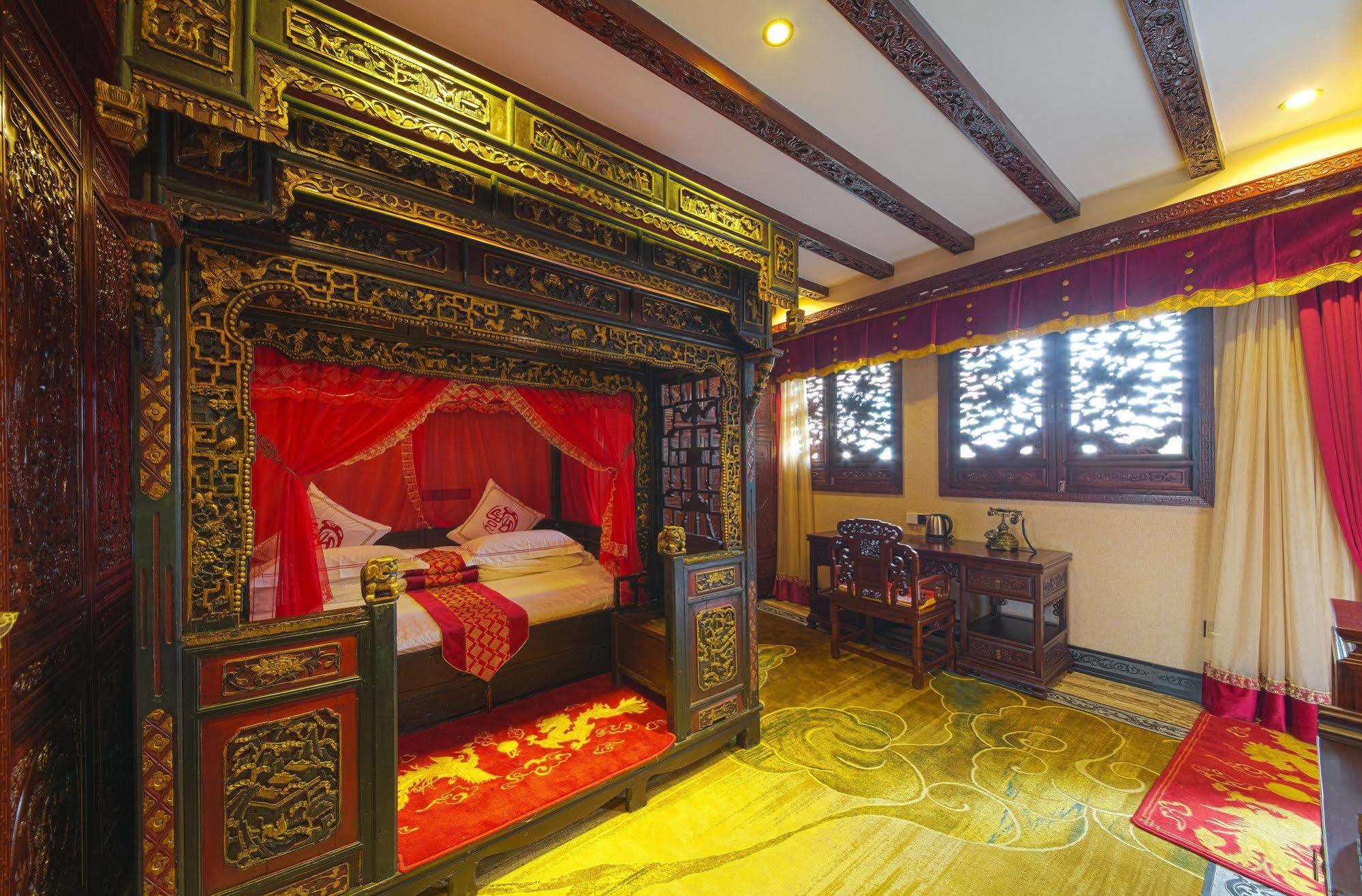 Han Dynasty Boutique Hotel Chengdú Exterior foto