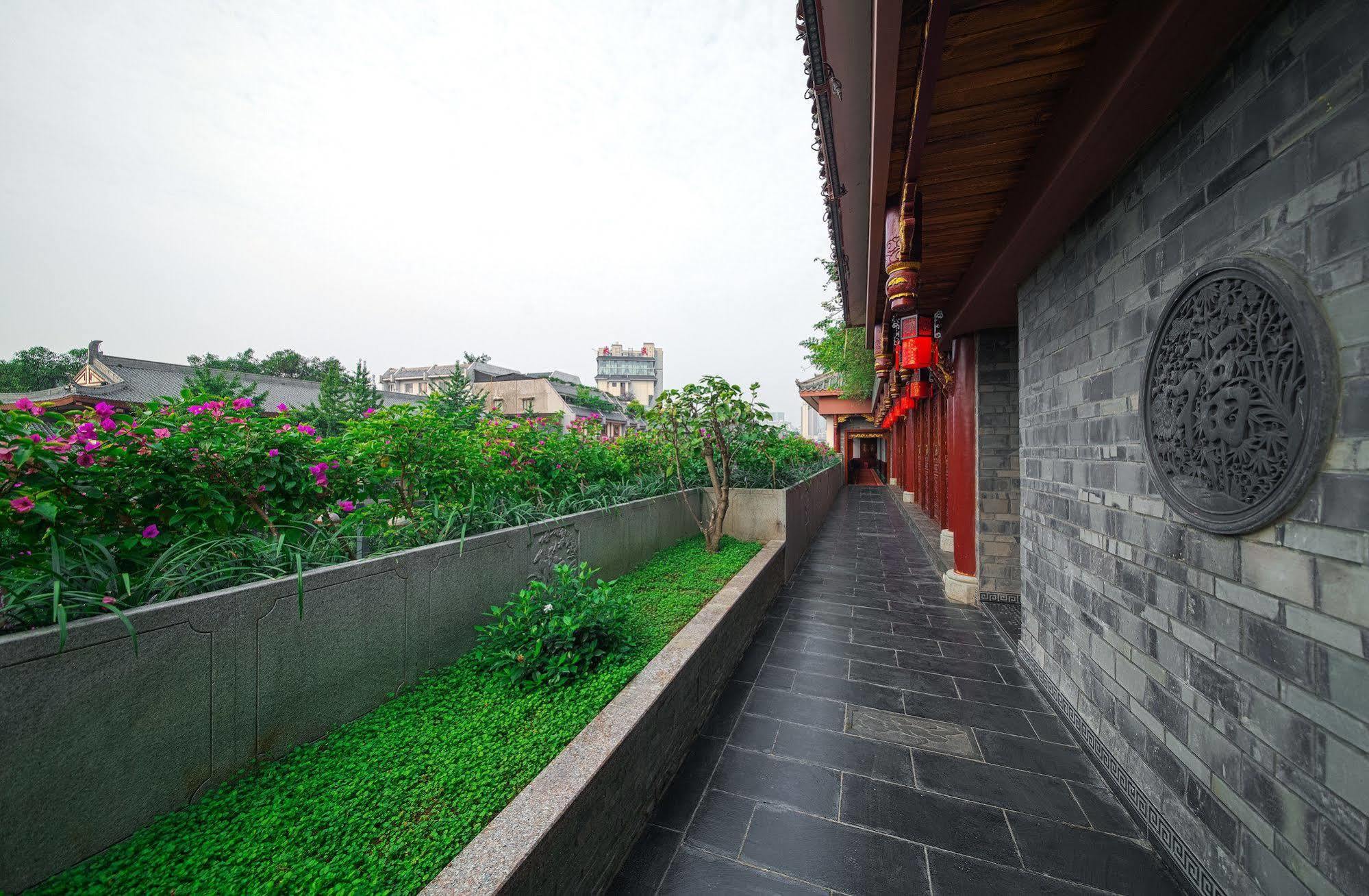 Han Dynasty Boutique Hotel Chengdú Exterior foto