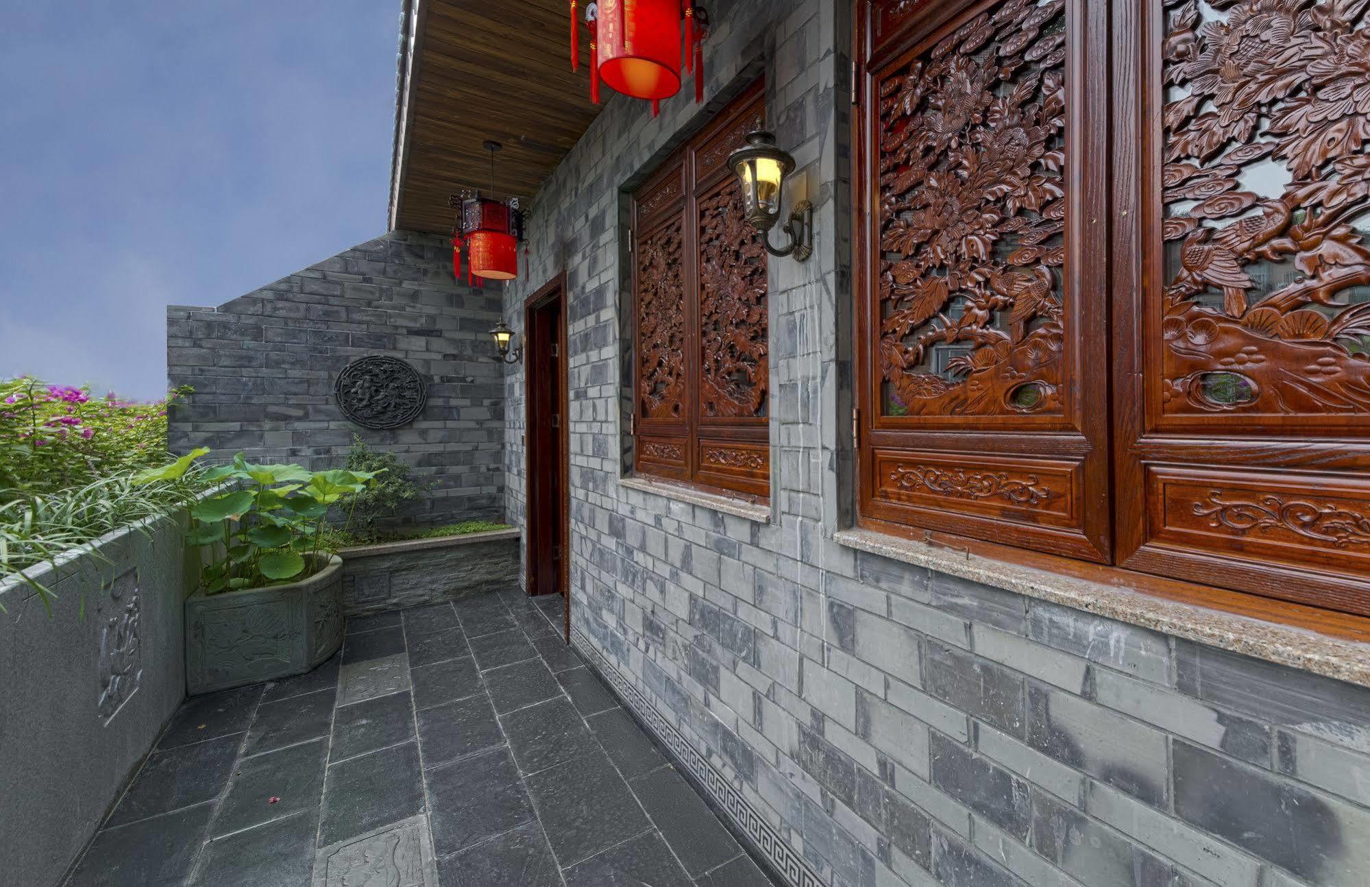Han Dynasty Boutique Hotel Chengdú Exterior foto