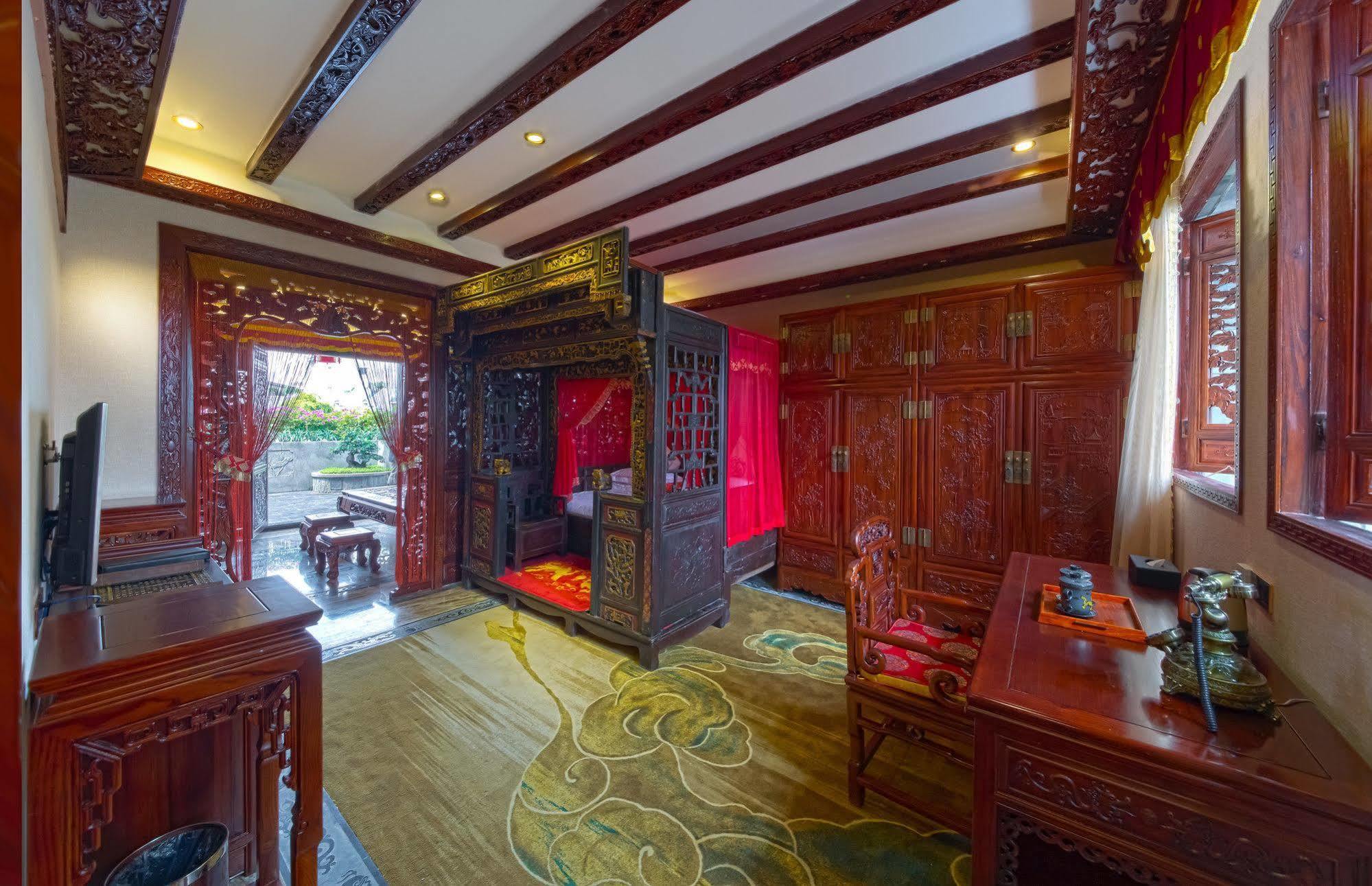 Han Dynasty Boutique Hotel Chengdú Exterior foto