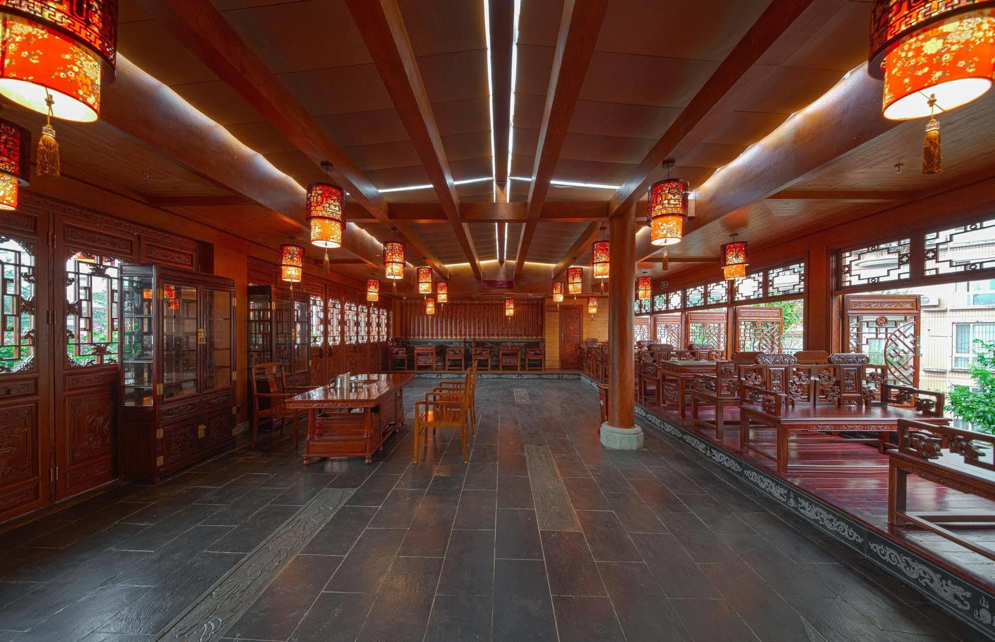 Han Dynasty Boutique Hotel Chengdú Exterior foto
