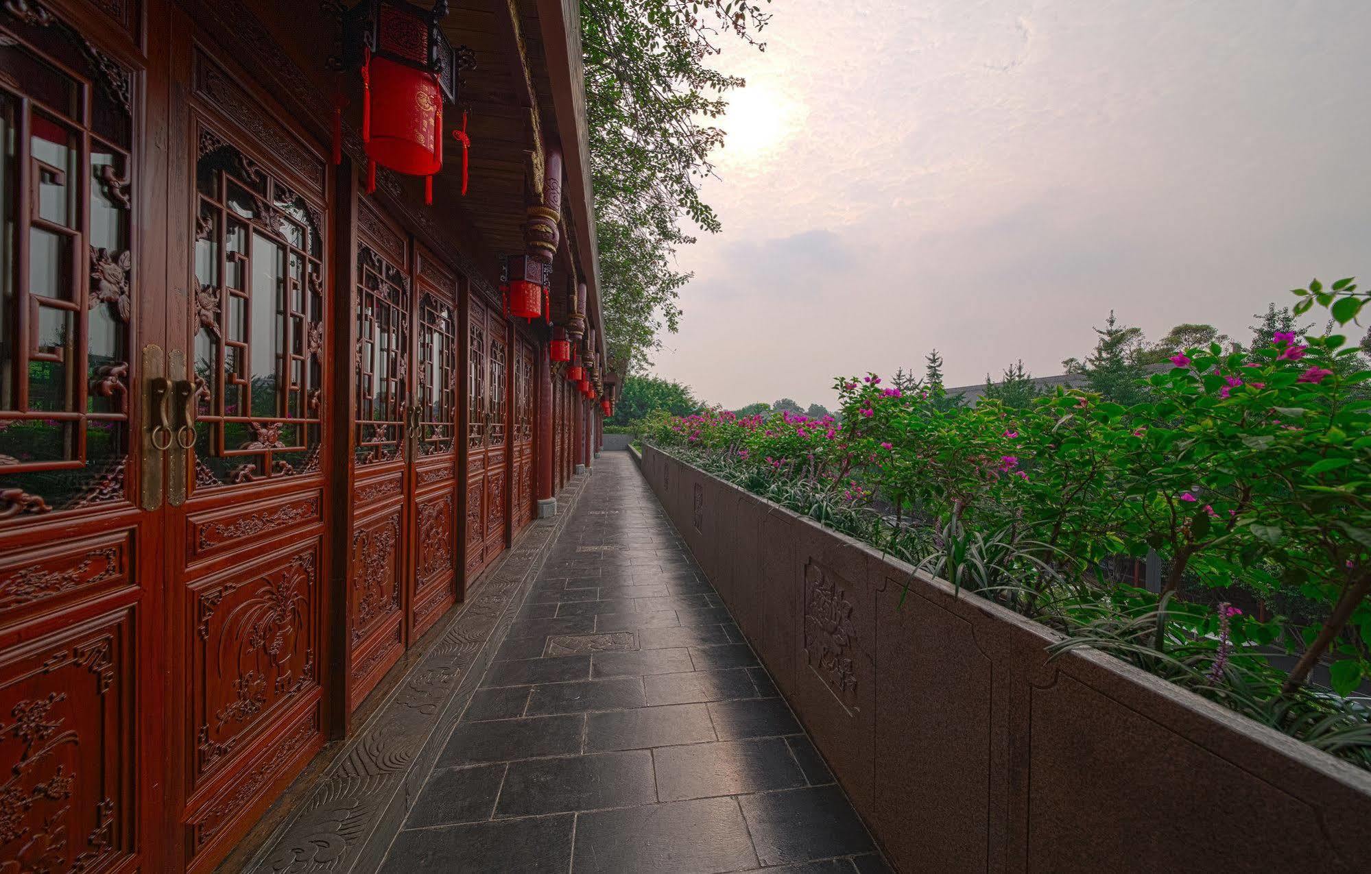 Han Dynasty Boutique Hotel Chengdú Exterior foto
