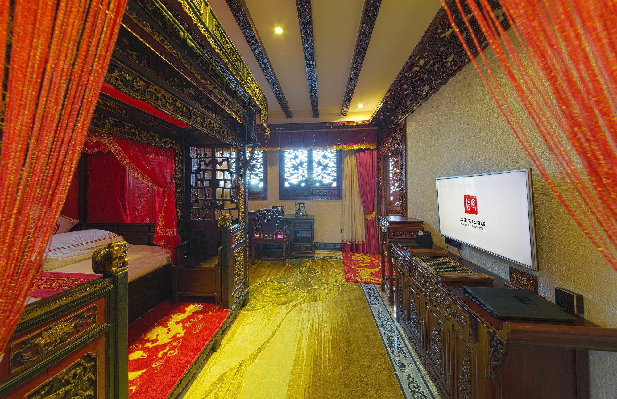 Han Dynasty Boutique Hotel Chengdú Exterior foto
